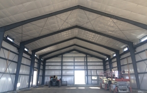 Pre-Fabricated Steel Eco-Friendly Building w Insulation