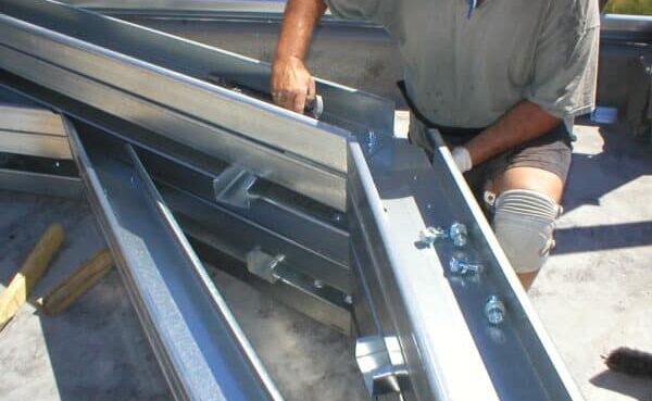 Construction solide du canal C