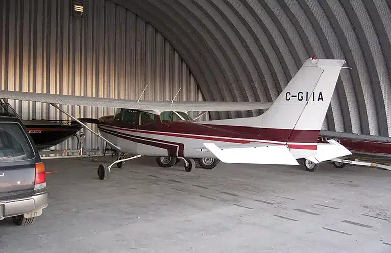 Aviación - Hangares de acero para aviones