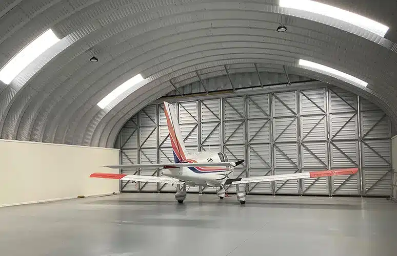 Aviación - Hangares de acero para aviones