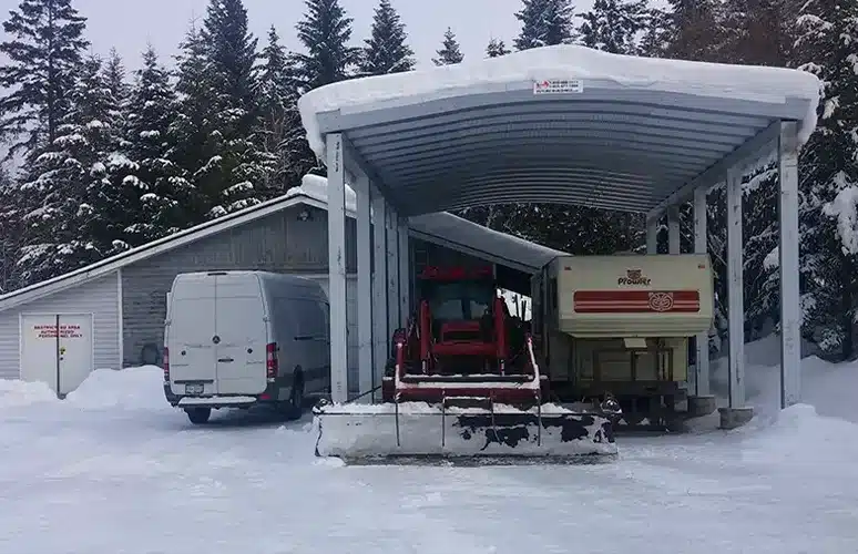 Kits de cochera de acero DIY