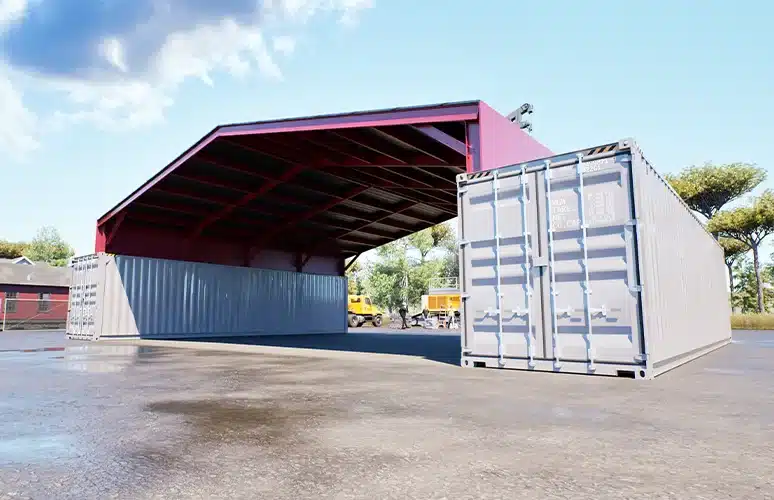 containerroofsteel Metal Buildings in Ohio