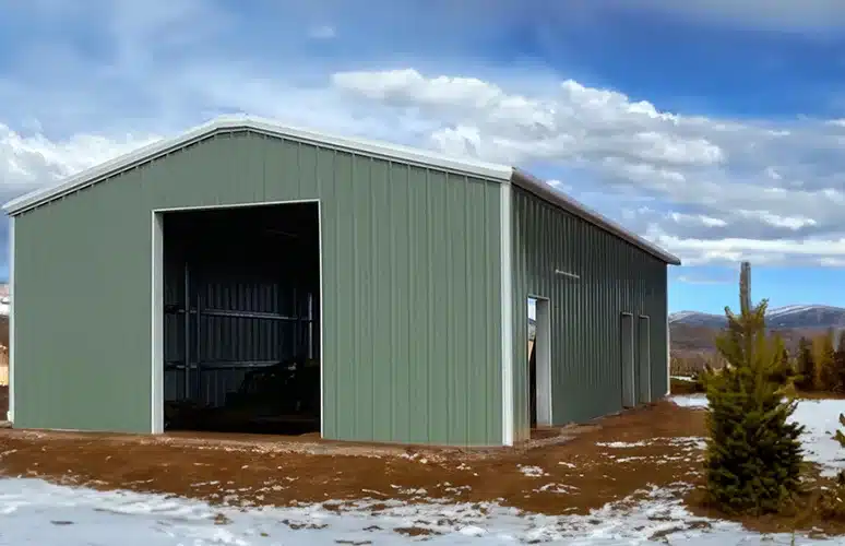 garage Steel Buildings in Idaho