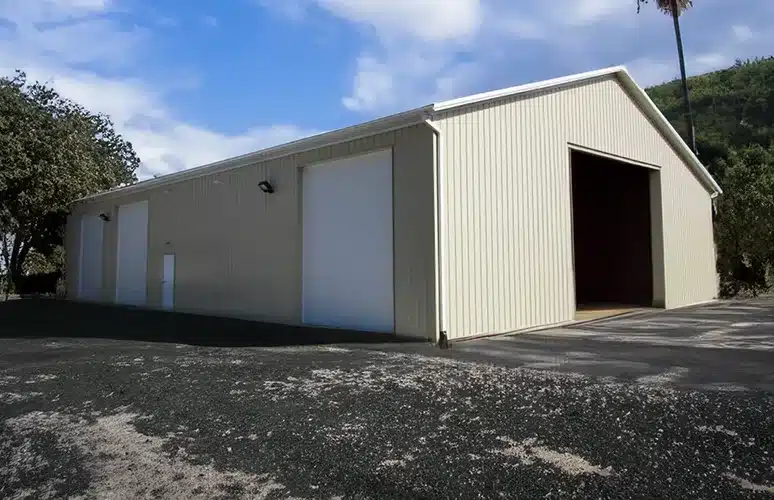 Garajes de acero
