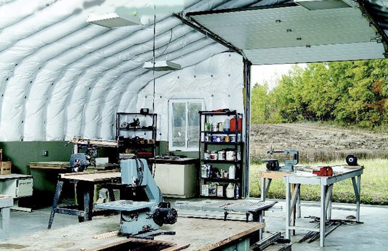 Arch-Style Steel Building Insulation