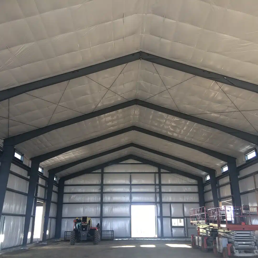 steel building insulation