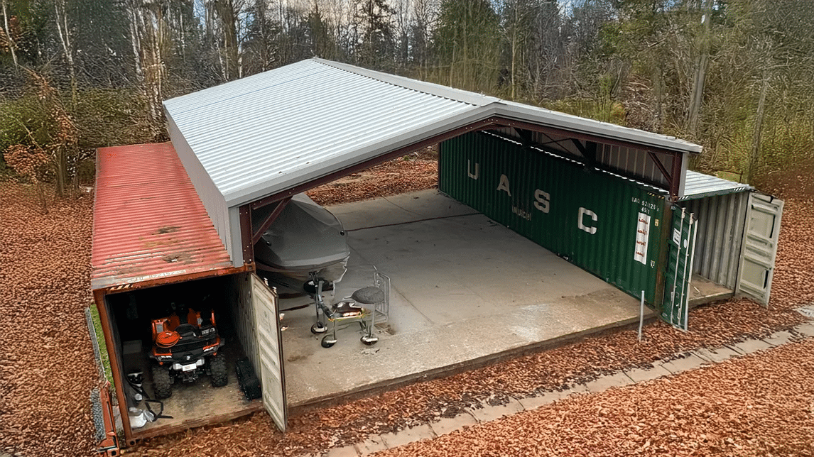 32' x 40' Container Cover