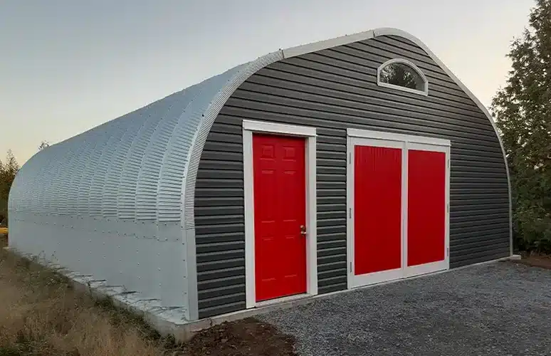 A Model Steel Building 2 Container Covers