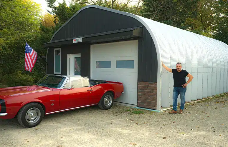 A Model Steel Building 3 Container Covers