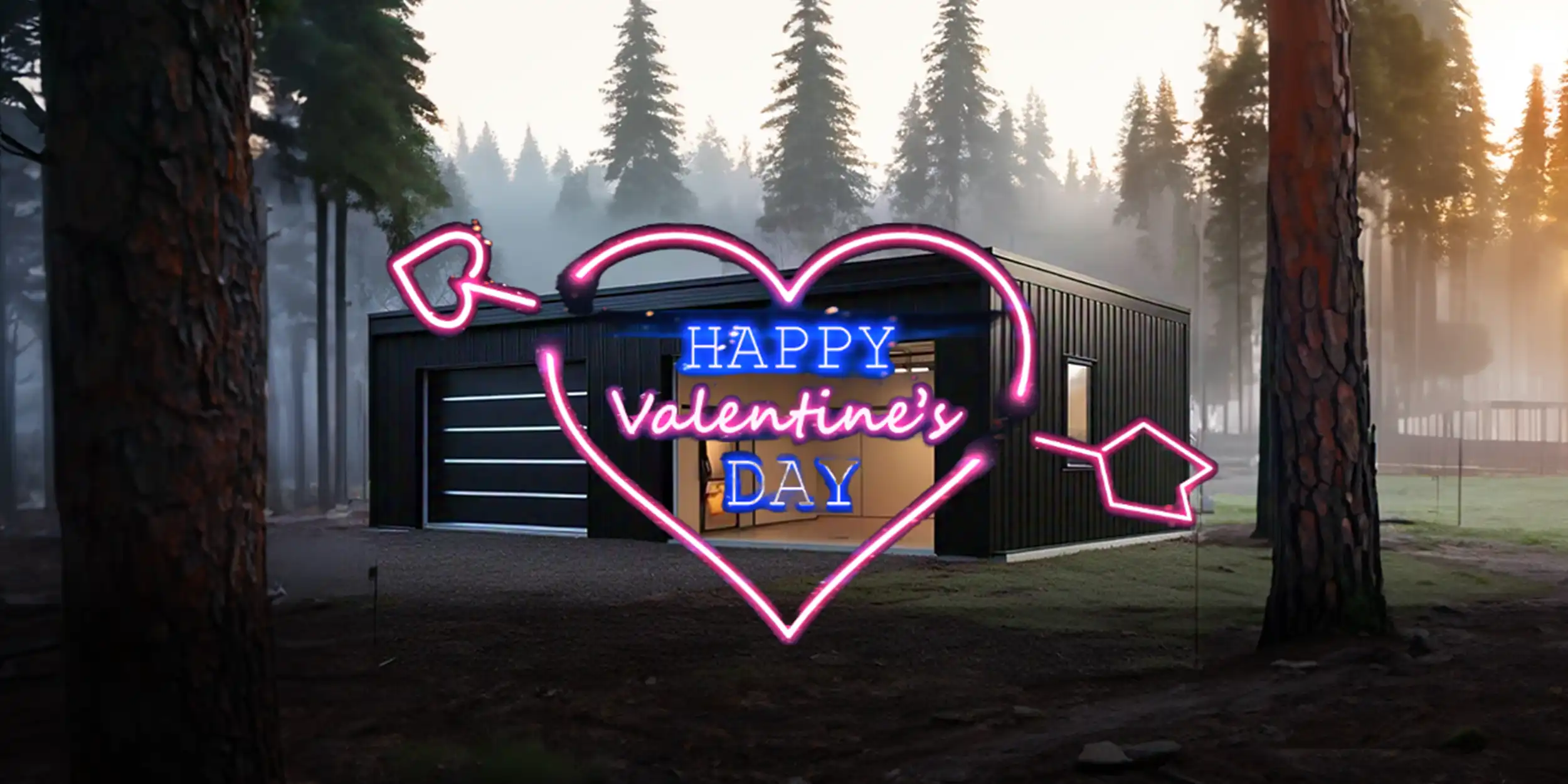Steel Building Valentine's Day Gift For Him