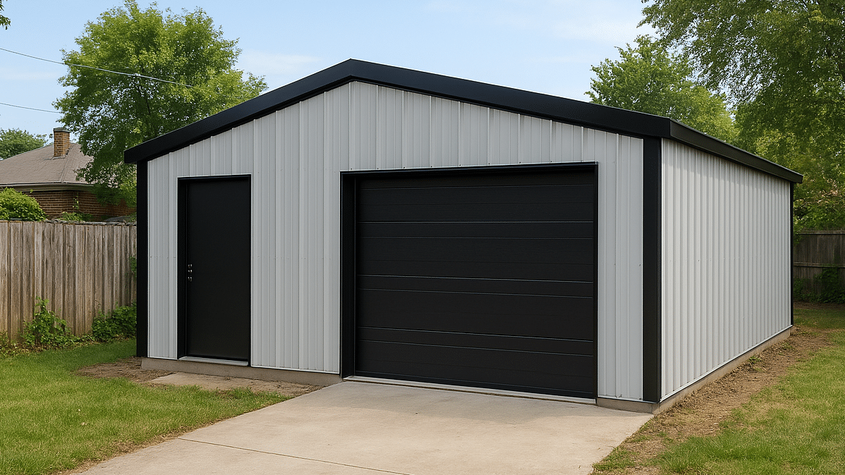 20' x 24' Backyard Garage