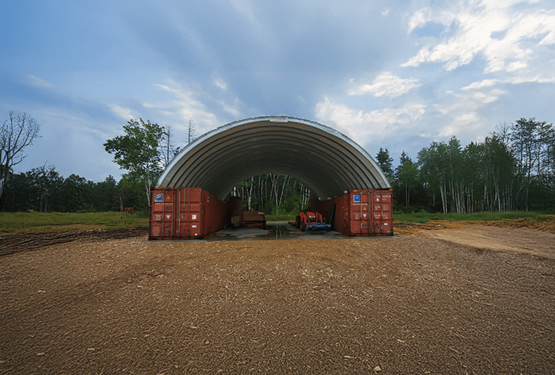 Steel Container Cover Mounting Options