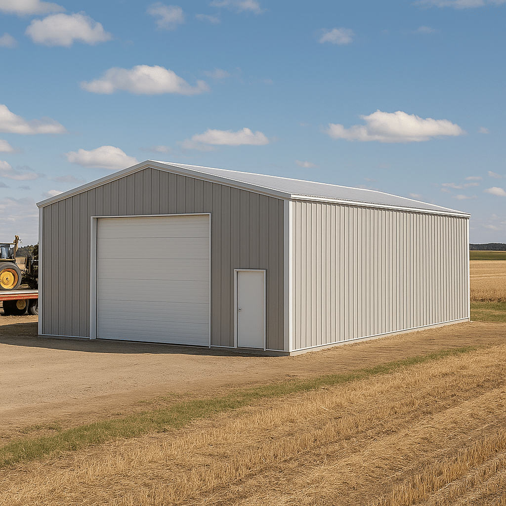 40′ x 80′ Equipment Shed