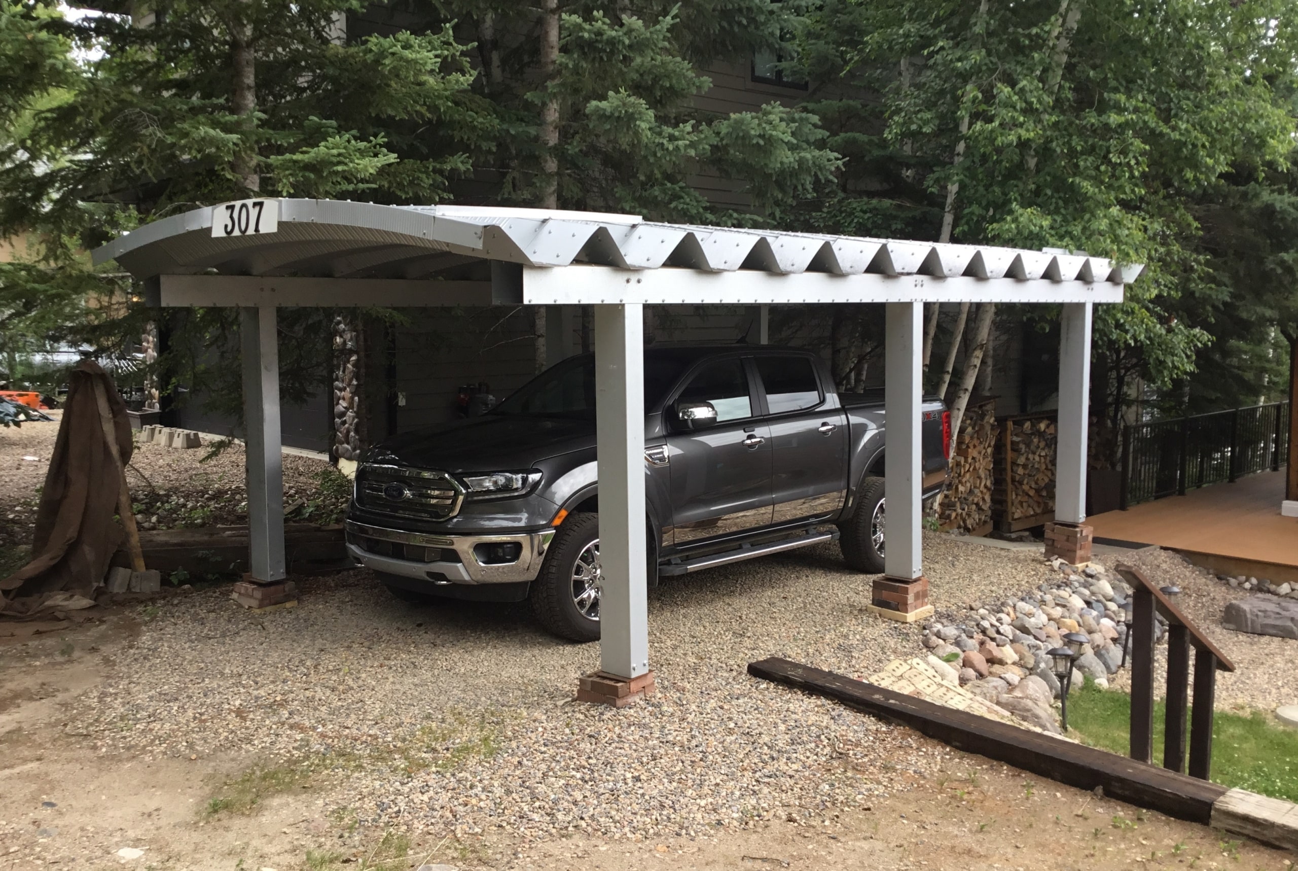 Steel carport Washington